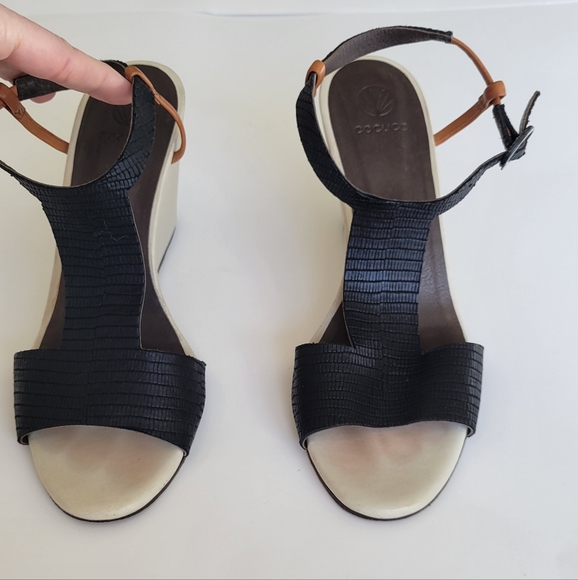 COCLICO Wedge Heel Sandals - Picture 2 of 11
